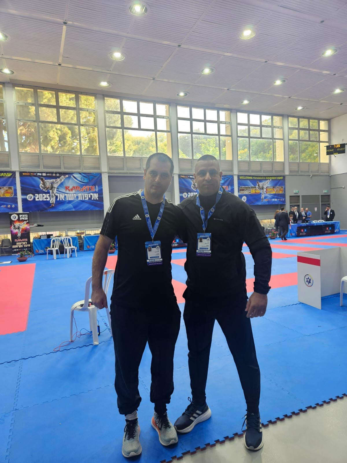 ابطال وبطلات مدرسة حسني عرار للكراتيه يشاركون في بطولة اسرائيل للكراتيه للعام 2025